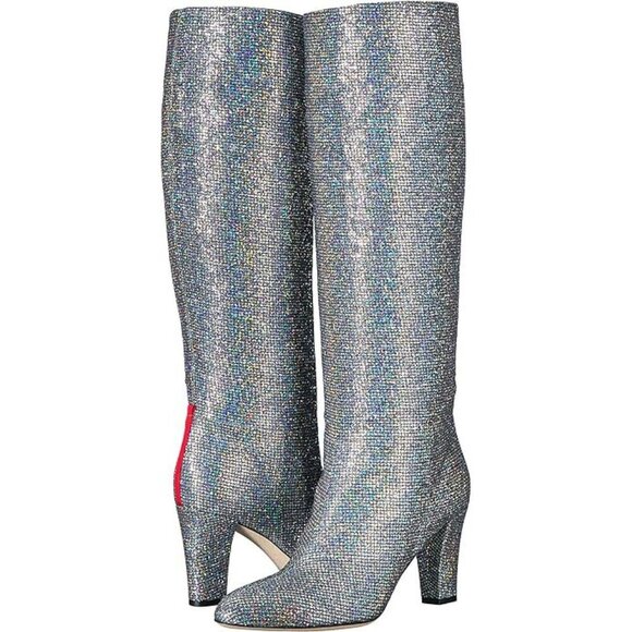 Sarah Jessica Parker "Studio" Women's Knee High Sparkle Boot NEW - Picture 2 of 9